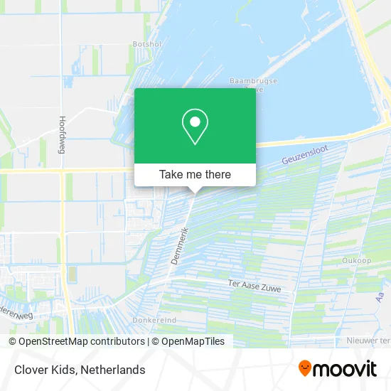 Clover Kids map