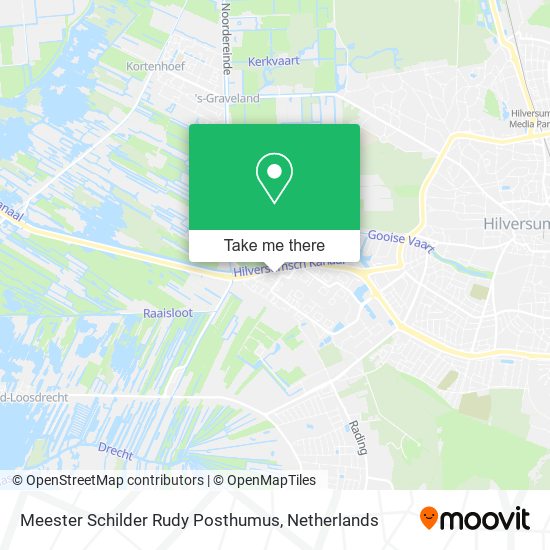 Meester Schilder Rudy Posthumus map
