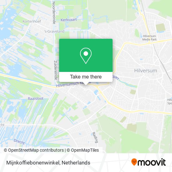 Mijnkoffiebonenwinkel map