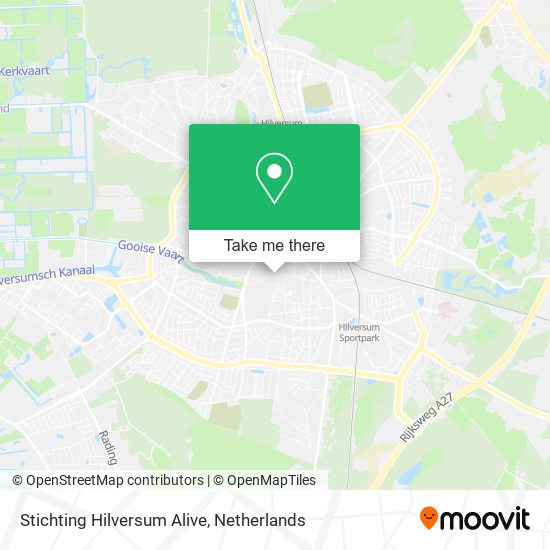 Stichting Hilversum Alive map