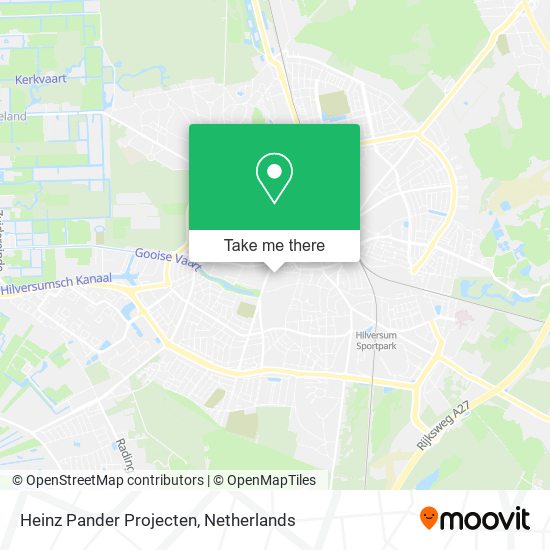 Heinz Pander Projecten map