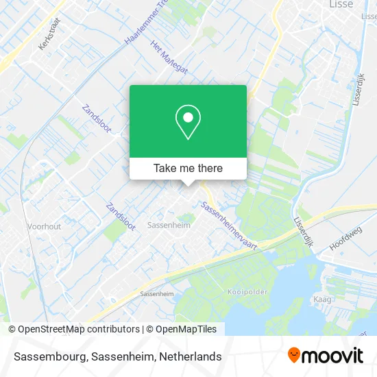 Sassembourg, Sassenheim map