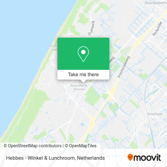 Hebbes - Winkel & Lunchroom map