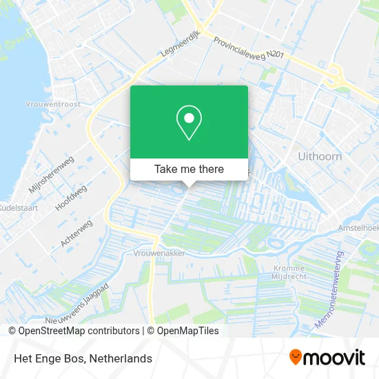 Het Enge Bos map