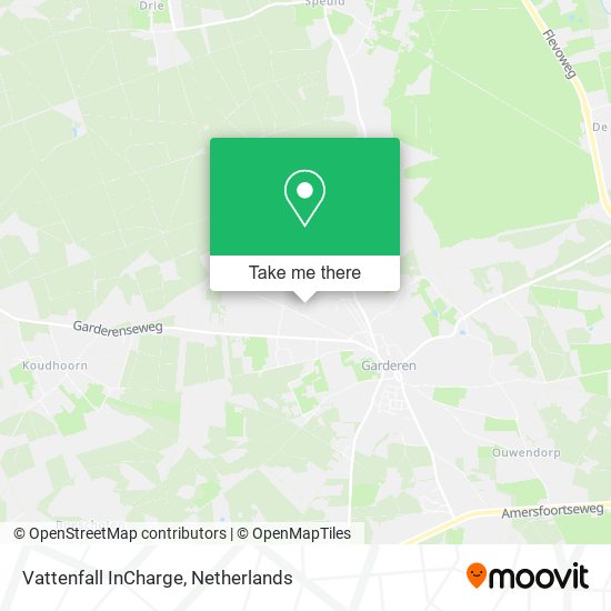 Vattenfall InCharge map