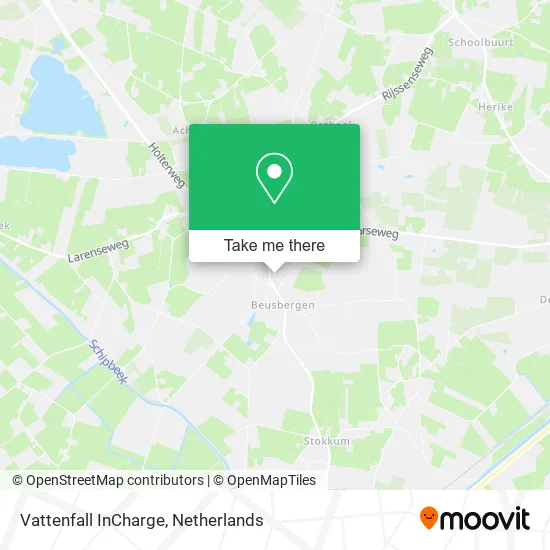Vattenfall InCharge map