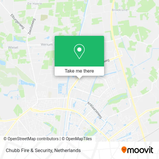 Chubb Fire & Security map
