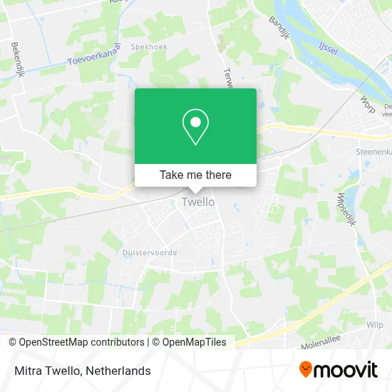 Mitra Twello map