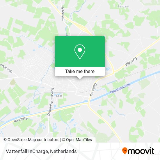 Vattenfall InCharge map