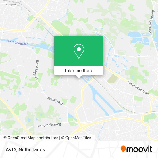 AVIA map