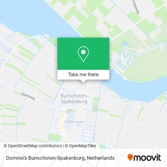 Domino's Bunschoten-Spakenburg map