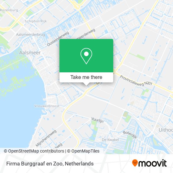 Firma Burggraaf en Zoo map
