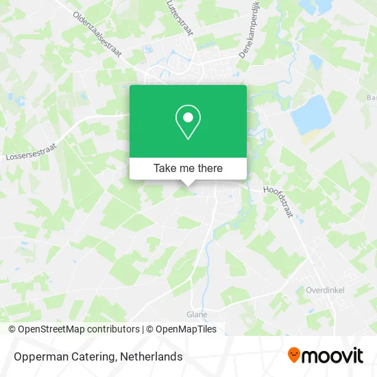 Opperman Catering map