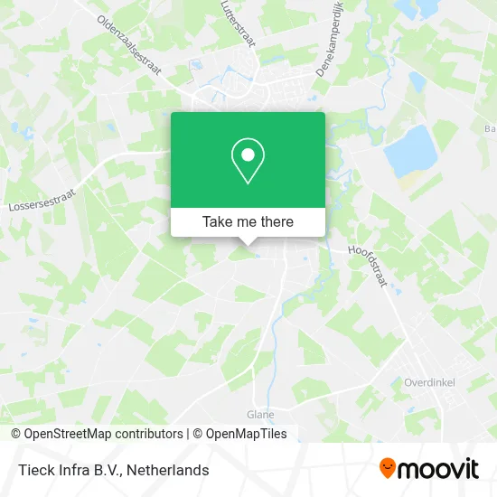 Tieck Infra B.V. map