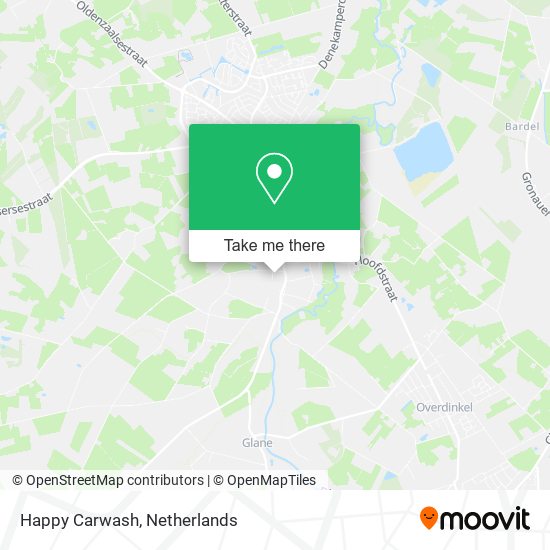 Happy Carwash map