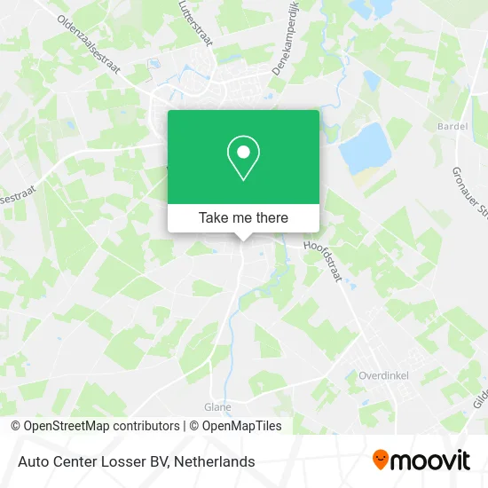 Auto Center Losser BV map