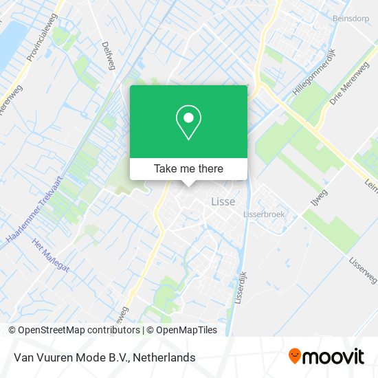 Van Vuuren Mode B.V. map