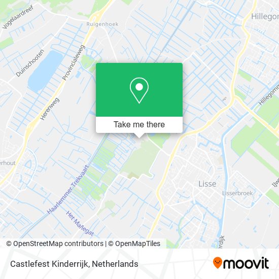 Castlefest Kinderrijk map