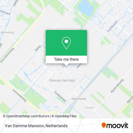 Van Damme Mansion map