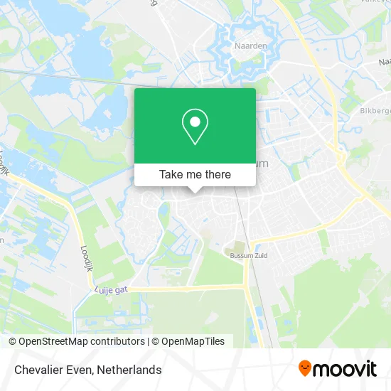 Chevalier Even Karte