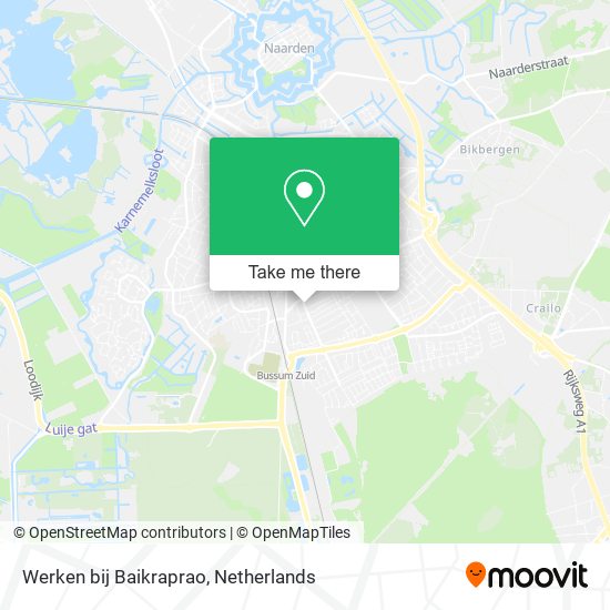 Werken bij Baikraprao map