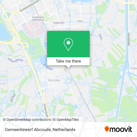 Gemeentewerf Abcoude map