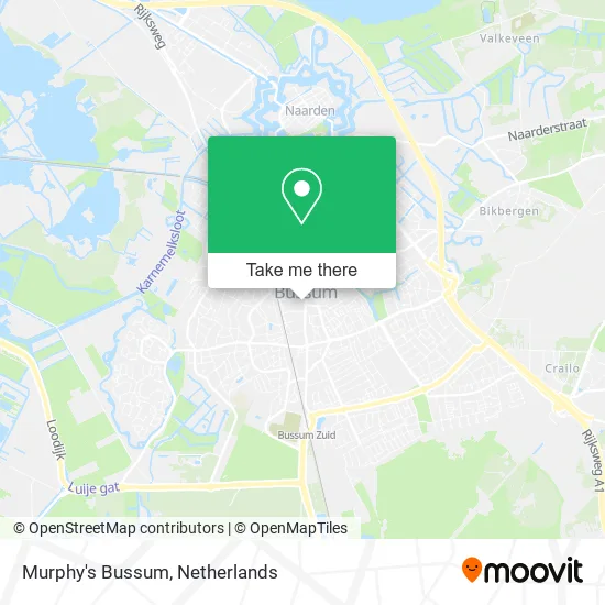 Murphy's Bussum map