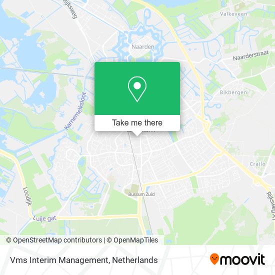 Vms Interim Management map