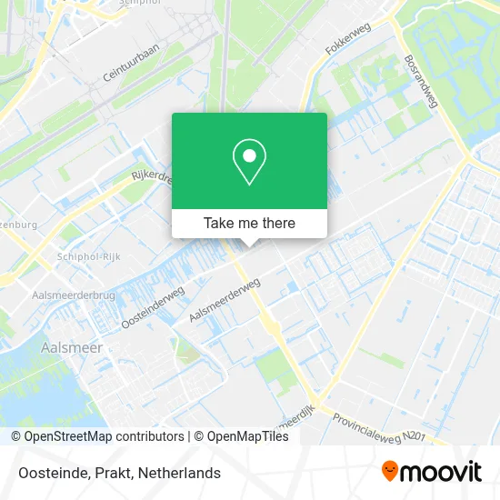 Oosteinde, Prakt map