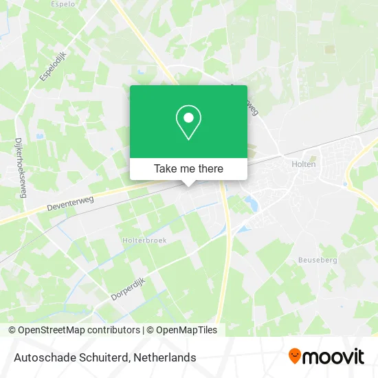 Autoschade Schuiterd map