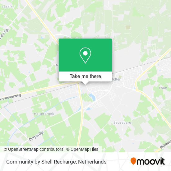 Community by Shell Recharge map