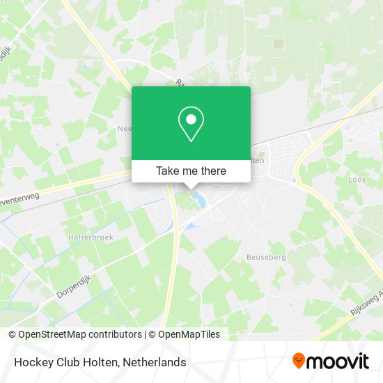 Hockey Club Holten map