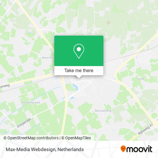 Max-Media Webdesign map