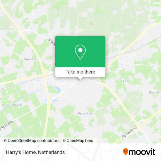 Harry's Home map
