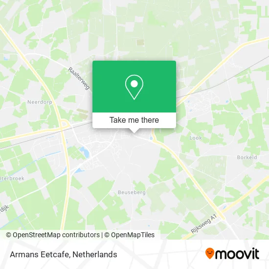 Armans Eetcafe map