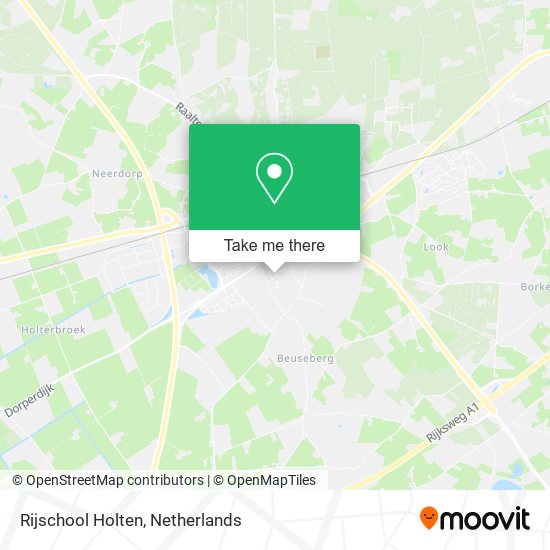 Rijschool Holten map