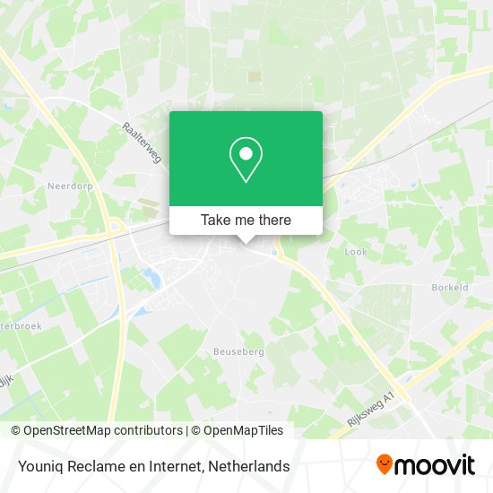 Youniq Reclame en Internet map