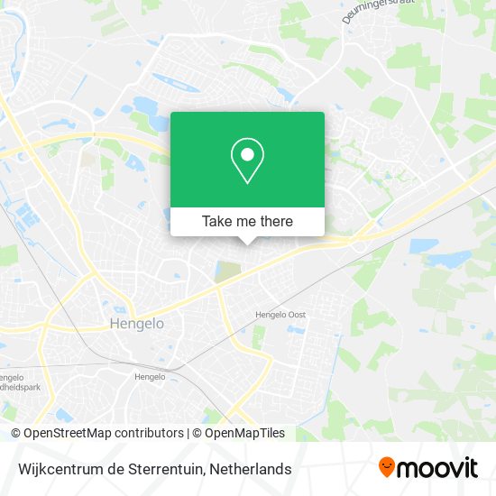 Wijkcentrum de Sterrentuin map