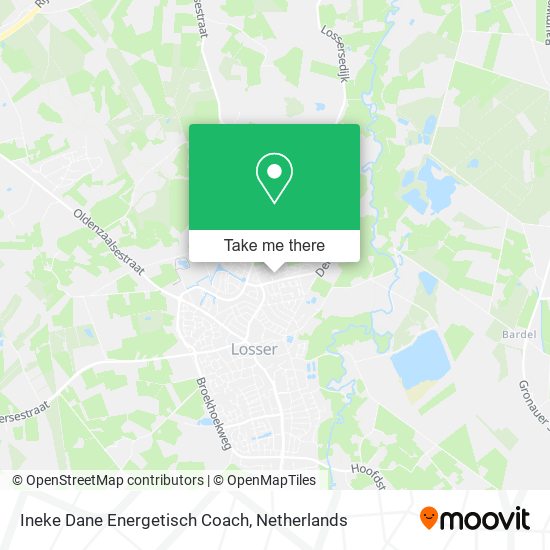 Ineke Dane Energetisch Coach map
