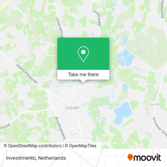 Investimento map