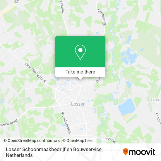 Losser Schoonmaakbedrijf en Bouwservice map