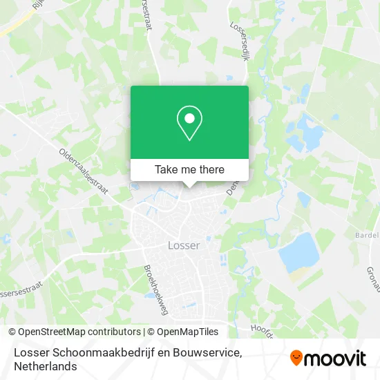 Losser Schoonmaakbedrijf en Bouwservice map