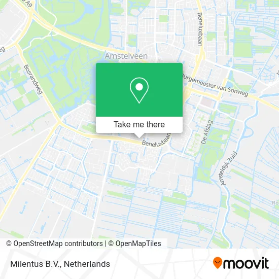 Milentus B.V. map