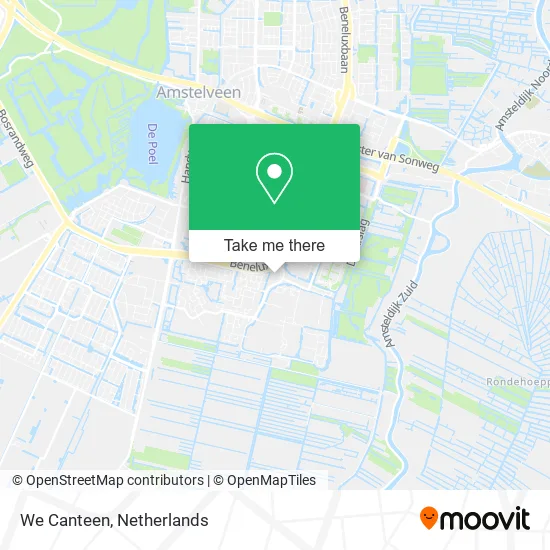 We Canteen map