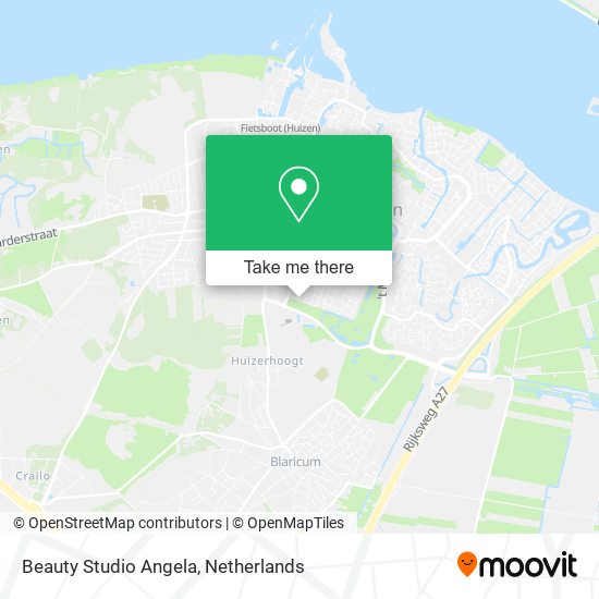 Beauty Studio Angela map