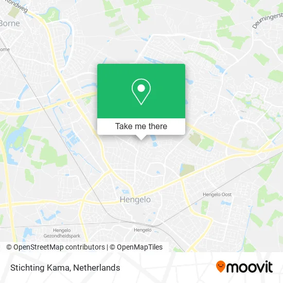 Stichting Kama map