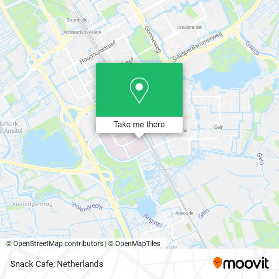 Snack Cafe map
