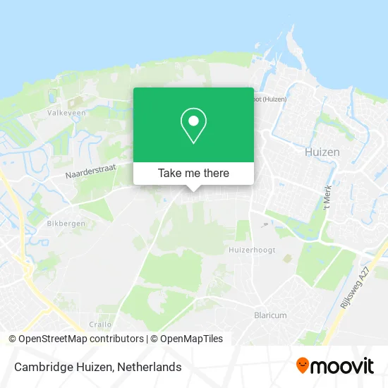 Cambridge Huizen Karte
