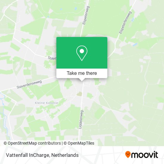 Vattenfall InCharge map