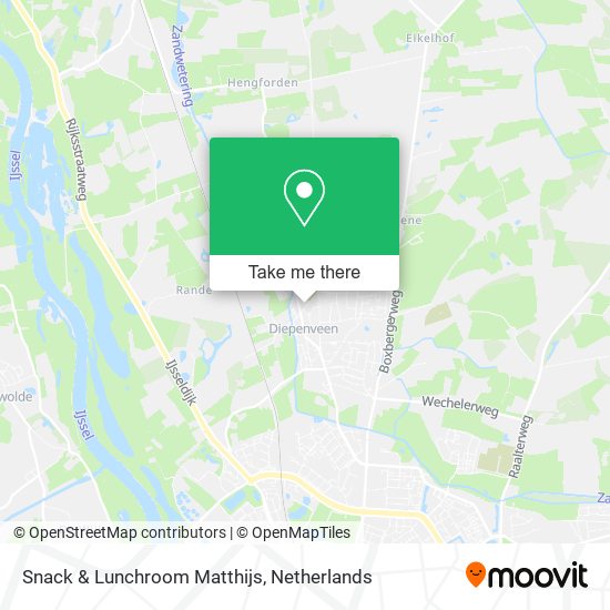 Snack & Lunchroom Matthijs map